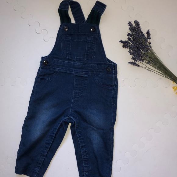 Other - 6-12 month overalls with green strap.